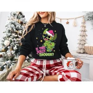 This Is A Cheerful Christmas Hoodie, A Disney Christmas Knitted Sweater, A Fun Christmas Lantern and A Happy Sportswear